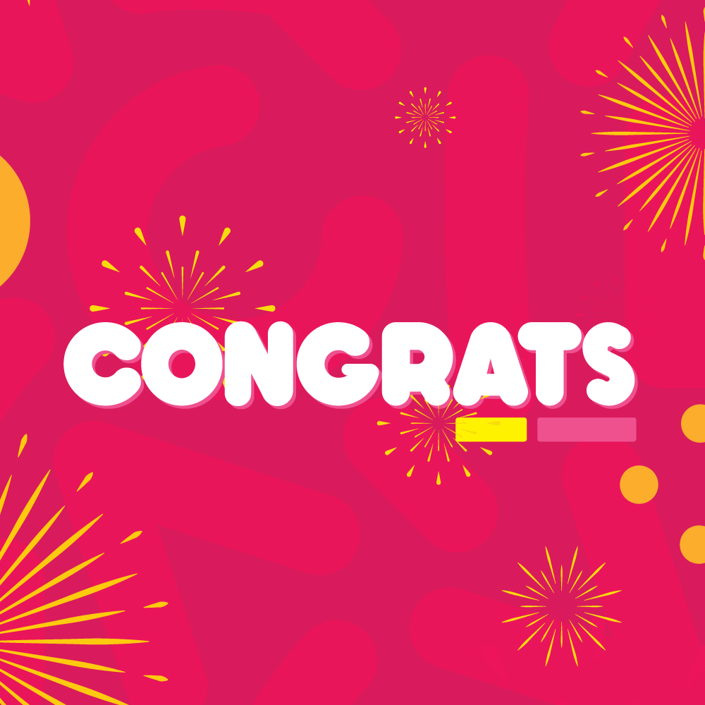 Congrats